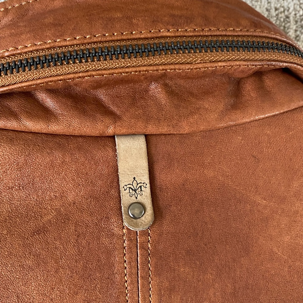 Mackage Cognac Leather Jacket | S - Picture 10 of 16